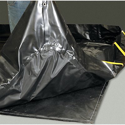 Collapsible Berm and Wall Ground Tarps and Liners image